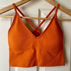 DSG Women's Seamless Fashion Ribbed Sports Bra